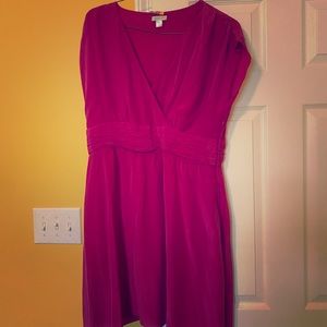 Garnet Hill silk cocktail dress